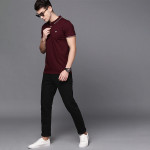 Men Black Slim Fit Mid-Rise Clean Look Stretchable Jeans