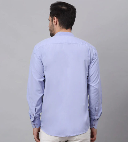 Men Violet Casual Shirt